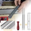 11-Piece Set Chainsaw Sharpener, High-Quality Steel Saw Chain Sharpener, Chain