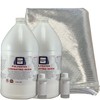 Polymer World- 2 Gal of Polyester Resin with 1708x50x10 Yard