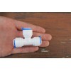 Unbranded 3/8" Tee Fitting for Reverse Osmosis (RO) Water Purification