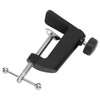 C Shape Desk Table Mount Clamp C clamp Aluminum Black