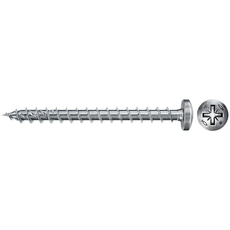 Unbekannt 670338 Fischer Power-Fast II Chipboard Screws 4.5 x 35