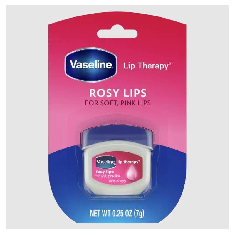 Vaseline Lip Therapy Rosy Lips Flavor Dry Chapped Lips 0.25