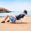 Old Bahama Bay Backpack Beach Chair 2 pack, Aluminum Lightweight