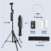 Upgraded Auto Face Tracking Tripod 360° Rotation with Stand, 10"