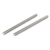 Sourcingmap M6 x 100mm 304 Stainless Steel Fully Male Threaded