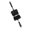 Sandwich Maker Pan Aluminum Alloy Nonstick Hot Sandwich Maker Stovetop