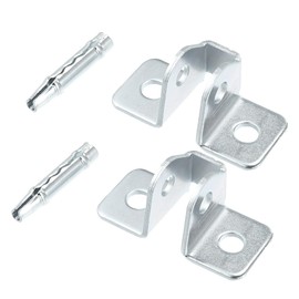 X AUTOHAUX 2 Set Door Check Bracket and Pin for Jeep Cherokee 1984-2001 55002361 2 Door Check Arm Assembly Repair Set on Driver Passenger Side Door Wear Resistant Stainless Steel