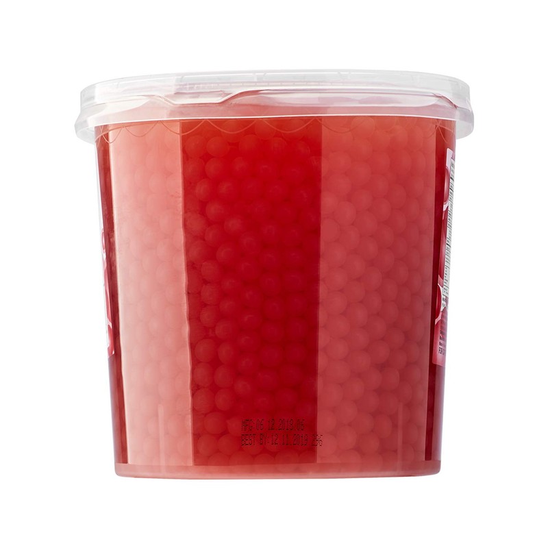 Tea Zone [7 Pounds] Pomegranate Popping Pearls for Boba Tea