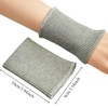 OCTHIRLZ Finished Edge Ribbing Cuff Fabric for Sewing, Stretch Cotton
