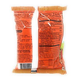 30 Pack of Wai Wai Sour Soup Flavored Instant Noodles, 60g