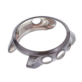 Housoutil Grey Scratch Watch Cover Case for Full TPU Shell Environmental-Friendly Elegant Design Smartwatch Accessory