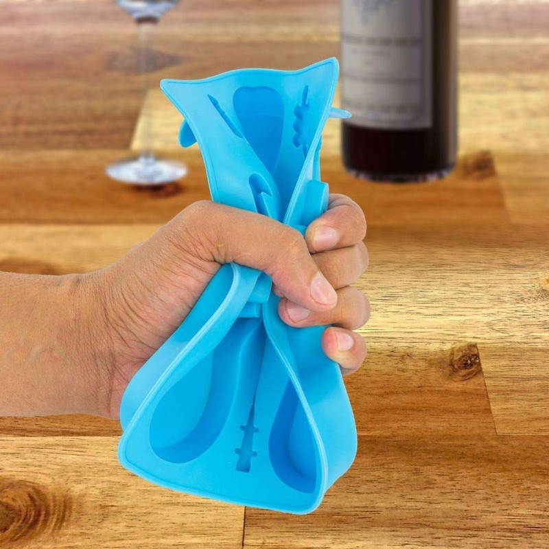 Fairly Odd Novelties 4 Pack Guitar Ice Cube Tray, One