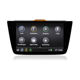 LIAMORFE LQ080Y5DZ10 Car LCD Touch Screen for Opel Astra K, for Vauxhall Navi 900 IntelliLink Ships 8 Inch Display GPS Radio, Black, Plug and Play Monitor Screen