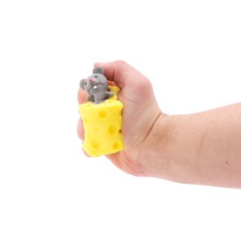 Toyland® Mouse 'n' Cheese - Novelty Squishy Toy 1 Random