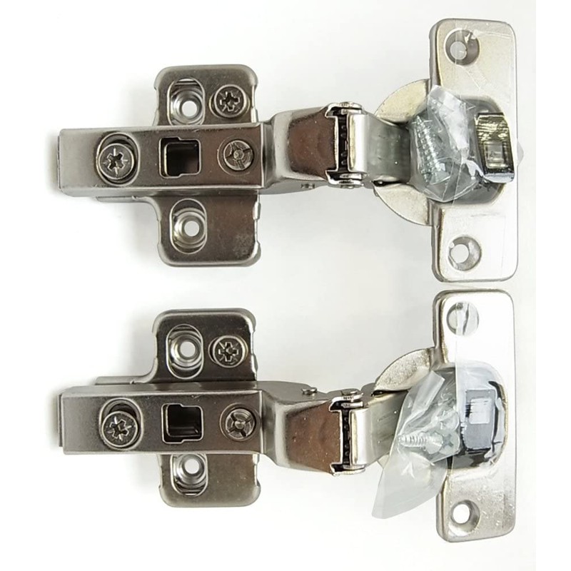 Wake Sangyo NS-3552 Sliding Hinges with Catch Inserts Silver Cup