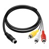 Mcbazel AV Cable for Genesis 2 3, 1.8M/6FT RCA Composite