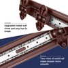Sliding Tie Racks for Closet, 20 Tie Hanger for Men