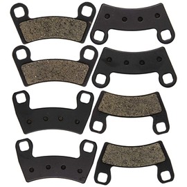 NICHE Brake Pad Kit for Polaris RZR 900 1000 2203318 2206025 Front Rear Organic