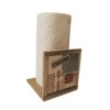 Kitchen Roll Holder Made Of Wood And Ceramic with Coffee