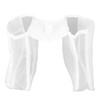 Baby Mesh Bath Toy Storage, Saddle Shape 2 Compartments Baby