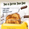 Nostalgia Deluxe Grilled Cheese Sandwich Toaster with Easy-Clean Toasting Baskets