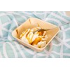 U'reca Organics Eco-Friendly Palm Leaf Bowls | 5" Square Deep