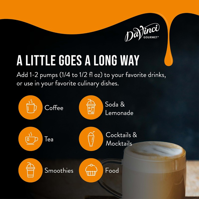 DaVinci Gourmet Syrup, Classic Coffeehouse Variety Pack - Caramel, French