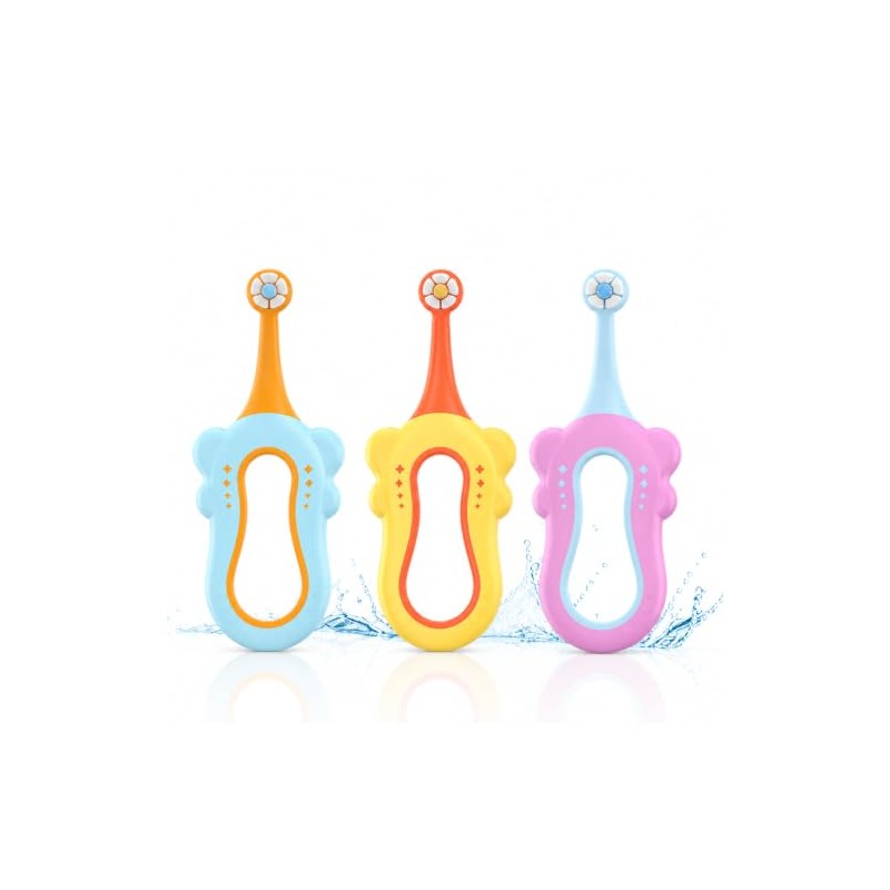 Juego de 3 Cepillo de Dientes para BEbe, Cepillo de