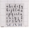 Arrietty Lower Case Alphabets Alphas Numbers Clear Stamps for Card