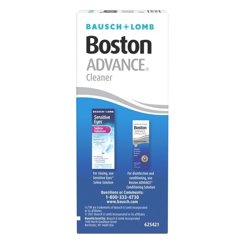 Boston Boston Advance Contact Lens Solution by Bausch+ Lomb, for