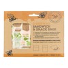 Tala Reusable Beeswax Food and Snack Bags, Zero Waste Patterned
