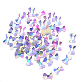 AD Beads Top Czech AB Crystal Multi-Shape Flatback Rhinestone Nail Art Decoration DIY (50 Pcs, 22. Pillow 6x10mm)