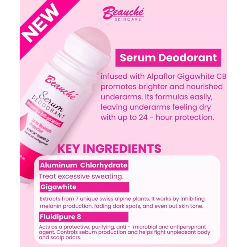 Beauché Beauche International Serum Deodorant, 60ml