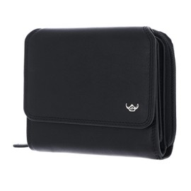 Golden Head Polo Wallet 9cc 11 cm RFID, black, Standard size, coin purse