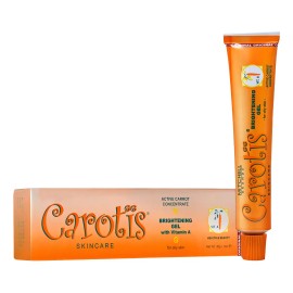 Carotis crema gel aclarante Anti Manchas Antiedad 30 ml  vitamina C, Vitamina A, Niacinamida, alfa arbutina y argn Despigmentante Blanqueador Marcas  
