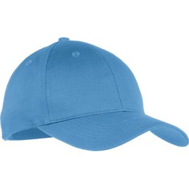Port & Company - Youth 6-Panel Twill Cap. YCP80 - Carolina Blue