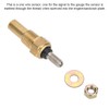 Chazcool Universal Brass Electrical Sender, Coolant Temperature Sensor, Water Temp