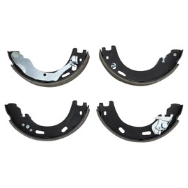 TRQ Rear Parking Brake Shoe Set Compatible with 2005-2009 Land Rover LR3 2010-2016 LR4 2006-2012 Range Rover Sport
