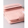 Lakeland Leather Ladies Small Leather Tab Purse in Pink
