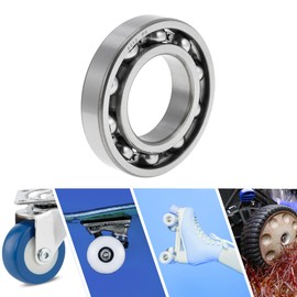 ACROPIX 6212 Deep Groove Ball Bearings P0 60x110x22mm Lubricated Bearings Open Type Silver Tone Scooter Skateboard Wheel