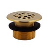Westbrass D92K-01 1-3/8" Fine Thread Grid Strainer Drain Cover with