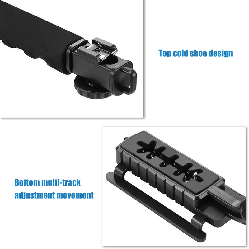 PULUZ U-Shaped Portable Handheld Camera Holder Video Handle DV Bracket