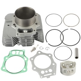 Restawhile Cylinder Piston Kit for 1998-2004 for Honda for Foreman 450 Engine Cylinder Head Piston Assembly 12100-HN0-A00 12191-HM7-013,12251-HN0-A01