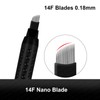 Professional Black Disposable Microblading Pens Hand Tools with Blades for