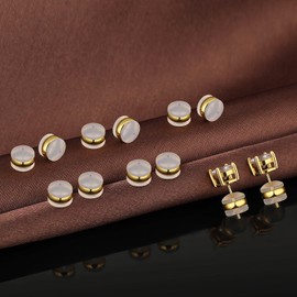 DELECOE 7mm Big Soft Silicone Earring Backs for Studs Gold Belt Rubber Earring Backs Replacements Hypoallergenic Safety Plastic Earring Back for Studs Hoops Fish Hook 12pcs Gold