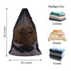 DuomiW 2 Pack Mesh Laundry Bags, 24 x 36 Inches