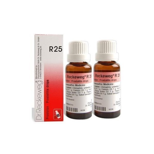 Dr.Reckeweg Germany R25 Prostate Drops Pack of 2