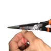 FUJIYA Tools, 330-200, Mechanic Pliers Straight, 8 Inch