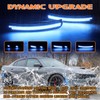 AreLokpri Dynamic LED Side Marker Light Compatible with Dodge Charger