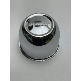 Panther Chrome Push Thru Wheel Center Cap 90MM
